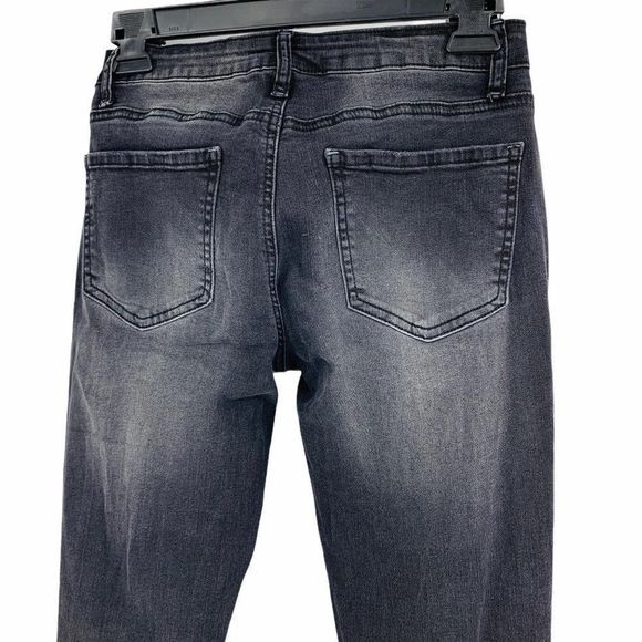 Vanilla Star Jeans sz 5 9686 Embroider Distress - Picture 7 of 9